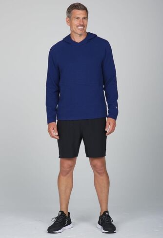IBKUL Men’s Athleisure Wear Stain Resistant-Solid Men's Popcorn Stitch Hoody-94000 in Saudi Arabia