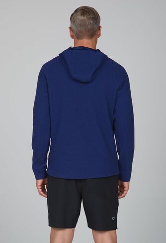 IBKUL Men’s Athleisure Wear Stain Resistant-Solid Men's Popcorn Stitch Hoody-94000 in Saudi Arabia