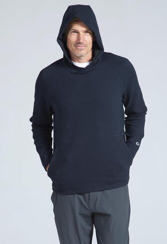 IBKUL Men’s Athleisure Wear Stain Resistant-Solid Men's Popcorn Stitch Hoody-94000 in Saudi Arabia