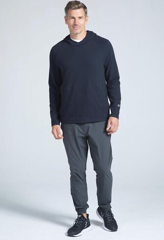 IBKUL Men’s Athleisure Wear Stain Resistant-Solid Men's Popcorn Stitch Hoody-94000 in Saudi Arabia