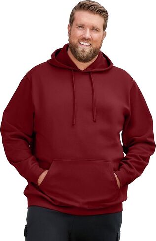 KingSize Men's Big & Tall Tall Ultra-Comfort Fleece Pullover in Saudi Arabia