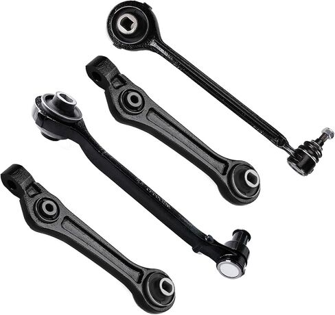 4pc K620618 K620619 K620620 K620621 Front Upper Forward Rearward Control Arm Kit for Audi A6 2006-11, S6 2007-10, S8 2007-09, A6 Quattro 2005-11, A8 Quattro 2004-10, for Volkswagen Phaeton 04-06 in Kuwait