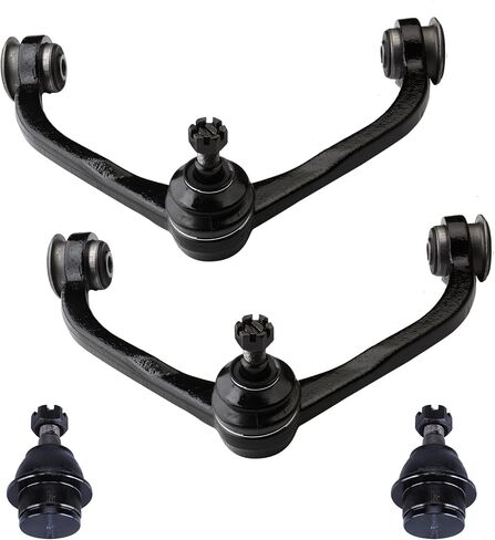 4PC K620618 K620619 K620620 K620621 Front Upper Roundward Control Kit لـ Audi A6 2006-11 ، S6 2007-10 ، S8 2007-09 ، A6 Quattro 2005-11 in Kuwait