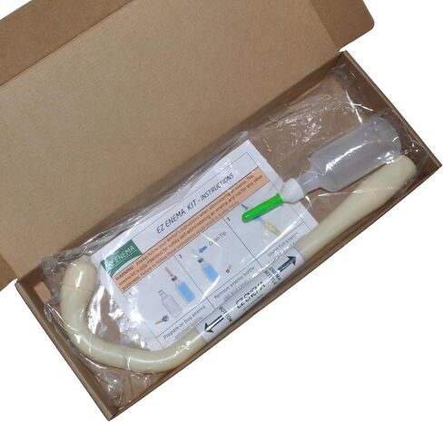 مجموعة ez enhea kit-التصميم غير التانغاني مختلف وأفضل من لمبة حقنة شرجية تقليدية ، وحقيبة حقنة شرجية ، وأطقم دلو شرجية. in Saudi Arabia