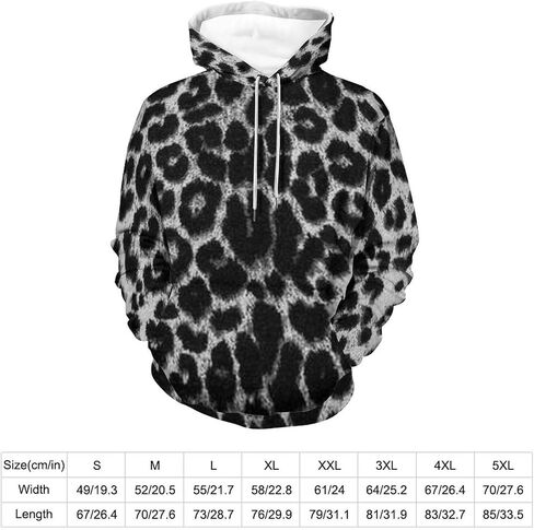 Animal Print Lightweight Pullover Hoodie Sweatshirt for Mens and Womens Daily Outdoor Sports in Kuwait