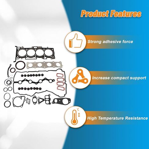 حشية إصلاح المحرك مجموعة حل إغلاق كاملة ل Tucson Kia Sportage 2.4L GDI G4KJ 2016-2020 نماذج OE 224412GGA1 222242G000 in Saudi Arabia