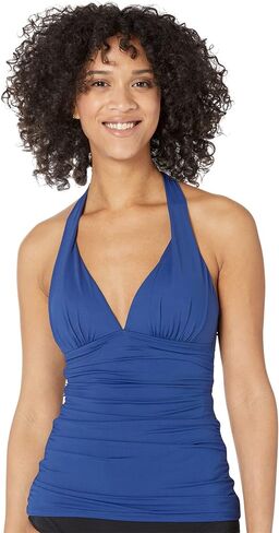 Lauren Ralph Lauren Beach Club Solid High Neck One-Piece in Saudi Arabia