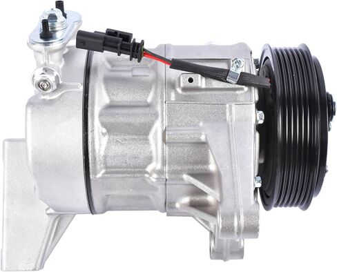 ضاغط التيار المتردد مع استبدال بكرة 6 أخماء لـ Chevy Impala 2012-2014 Impala Limited 2014-2016 Equinox 2012-2016 GMC Terrain 2012-2016 22798744 23232322 in Saudi Arabia