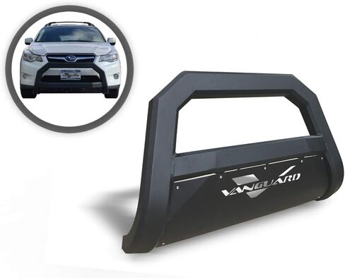 VANGUARD Black Powdercoat Optimus Wide Bull Bar 2.5in Cube LED Kit | Compatible with 19-22 Subaru Crosstrek / 19-22 Subaru Forester in Saudi Arabia