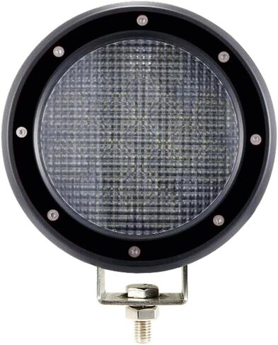 Black Horse Grille Brush Bumper Guard Modular Black Come with Pair of 5.3" Dia.LED Lights with Black Trim Rings Compatible with 2003-2008 Honda Element-17A155900MA-PLFB in Saudi Arabia