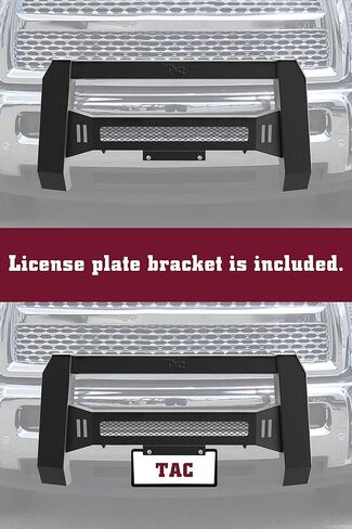 TAC Modular Bull Bar Fit 2007-2018 Chevy Silverado/GMC Sierra 1500 | 2019 Silverado 1500 Ld/Sierra 1500 Limited Truck Pickup نسخة مزخرفة in Kuwait
