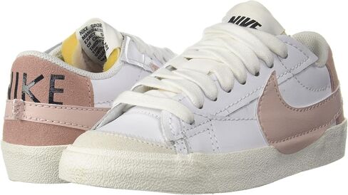 حذاء Nike Blazer Low '77 Jumbo للسيدات باللون الأبيض/الوردي Whisper/الوردي أكسفورد (للنساء، رقم_12) in Saudi Arabia