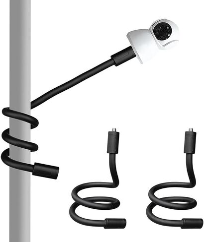 Flexible Clip Clamp Mount for Blink Outdoor 4 (4th Gen) / (3rd Gen) XT3 / Blink XT / XT2 / Mini/Blink Indoor, Adjustable Gooseneck Holder for Secure and Versatile Mounting in Saudi Arabia