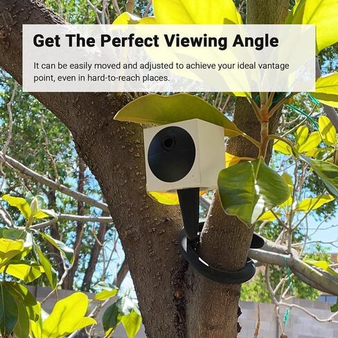 Flexible Clip Clamp Mount for Blink Outdoor 4 (4th Gen) / (3rd Gen) XT3 / Blink XT / XT2 / Mini/Blink Indoor, Adjustable Gooseneck Holder for Secure and Versatile Mounting in Saudi Arabia