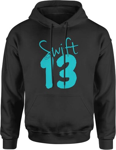 13 Swift 13 Lucky Number Era TTPD Unisex Adult Hoodie, Soft Fleece, Graphic Pullover in Saudi Arabia