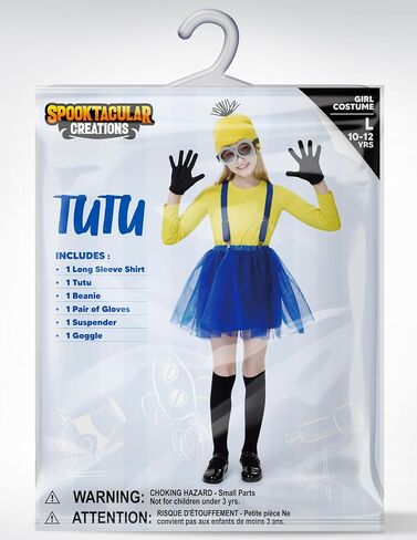 Spooktacular Creations Halloween Child Girl Cute Yellow Shirt Tutu Outfit, Kids Costume Accessories Set for Holiday Parties in Saudi Arabia