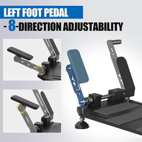 دواسة تسريع القدم اليسرى المحمولة للمعاقين المعاقين السائقين السكتة الدماغية سائقي الغاز Pedal LFGP Assible Drive Assible (Jet Black) in Kuwait