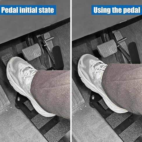 دواسة تسريع القدم اليسرى المحمولة للمعاقين المعاقين السائقين السكتة الدماغية سائقي الغاز Pedal LFGP Assible Drive Assible (Jet Black) in Kuwait