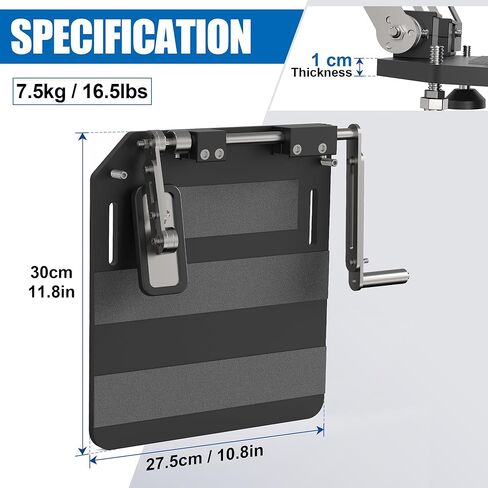 دواسة تسريع القدم اليسرى المحمولة للمعاقين المعاقين السائقين السكتة الدماغية سائقي الغاز Pedal LFGP Assible Drive Assible (Jet Black) in Kuwait