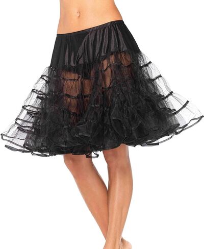 Leg Avenue Womens Knee Length Petticoat Skirt Costume Accessories in Saudi Arabia