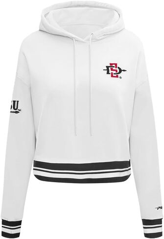 Womens College Classic Essentials Cropped Pullover Hoodie in Saudi Arabia