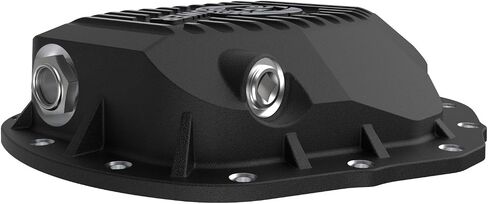 AFE Power Pro Series Cover الخلفية التفاضلية السوداء مع الزعانف الماكينة- #46-71150B-شاحنات RAM 19-25 L6/V8 (AAM 11.5/11.8/12.0-14) in Saudi Arabia