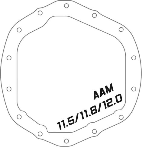 AFE Power Pro Series Cover الخلفية التفاضلية السوداء مع الزعانف الماكينة- #46-71150B-شاحنات RAM 19-25 L6/V8 (AAM 11.5/11.8/12.0-14) in Saudi Arabia