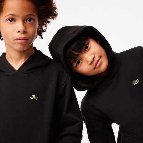 Lacoste Boys' Core Fleece Pullover Hoodie in Saudi Arabia