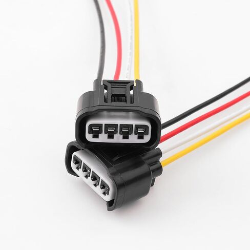 8 SetsIgnition Coil Connectors Compatible with Toyota Camry Chevrolet, L4 2.4L Ignition Coil Female Connector Plug Harness Pigtail in Saudi Arabia