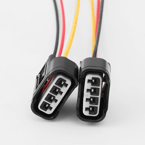 8 SetsIgnition Coil Connectors Compatible with Toyota Camry Chevrolet, L4 2.4L Ignition Coil Female Connector Plug Harness Pigtail in Saudi Arabia