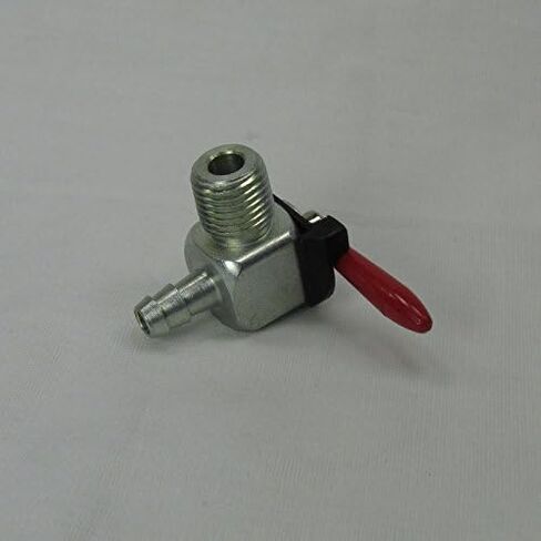 90 Degree 1/4" NPT Motorcycle Moto Petcock Elbow Fuel Shut Off Ball Valve - For Use with 1/4" ID Fuel Hose - Harley Chopper Bobber Cafe Racer Honda Suzuki Yamaha Kawasaki Triumph in Saudi Arabia