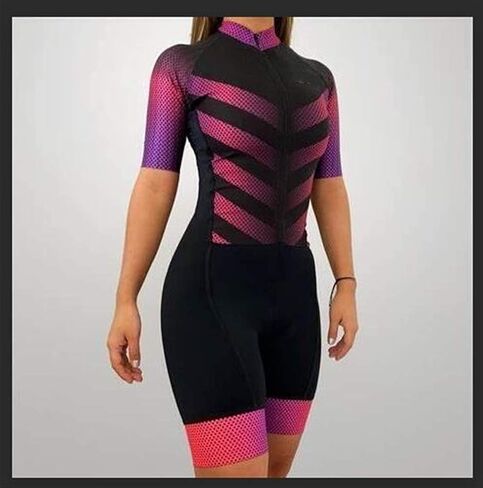 النساء مهنة الترياتلون بدلة ملابس ركوب الدراجات ركوب الدراجات رومبيات نساء بذلة ترياتلون (اللون 6 ، الحجم x-large) (7 3x) in Saudi Arabia
