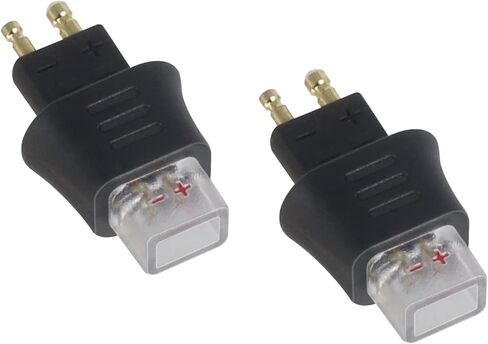 okcsc MMCX Cable Adapter Work for MMCX Cable Connected to Audio Technica ATH-LS70iS ATH-LS200iS CKRS90iS HDC213A/1.2 CKS1100iS Headphones Connector One Pair Black in Saudi Arabia