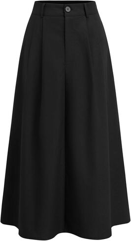عصير التفاح Maxi Skirt عالي الخصر يمزج خطوط الجيب تنورة طويلة الطول لتنورة النساء التدفق in Saudi Arabia