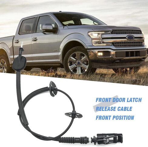 FL3Z-15221A00-B Front Door Latch Release Cable Front Position, Replacement for Ford F Series 150 2015-2020, Replaces FL3Z15221A00E FL3Z-15221A00-H in Saudi Arabia