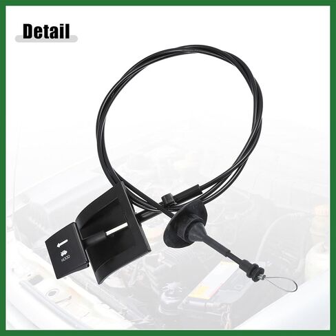 Motoforti Front Hood Latch Release Cable Fit for Ford F-150 1987-1991 for Ford Bronco 1987-1991 No.E7TZ16916A/E7TZ-16916-A - Pack of 1 Long-lasting in Saudi Arabia