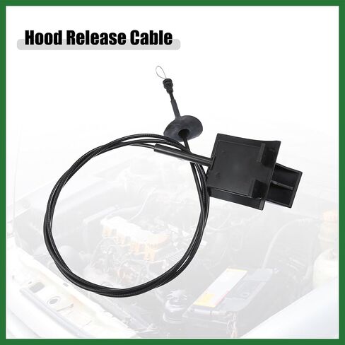 Motoforti Front Hood Latch Release Cable Fit for Ford F-150 1987-1991 for Ford Bronco 1987-1991 No.E7TZ16916A/E7TZ-16916-A - Pack of 1 Long-lasting in Saudi Arabia