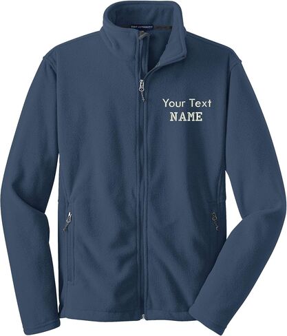 INK STITCH Men Custom Deisgn Your Own Stitching Embroidery Fleece Basic Jackets in Saudi Arabia