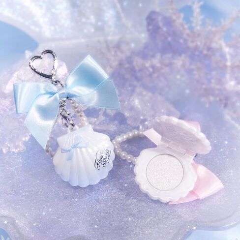 Flower يعرف بلسم شل جوهرة تمييز ، محفظة سحر كيس لطيف ، وماكياج بريق لؤلؤة لؤلؤي ، وتوهج طبيعي ، هدية طويلة الأمد وسلسة للنساء ، الفتيات (حجر القمر) in Kuwait