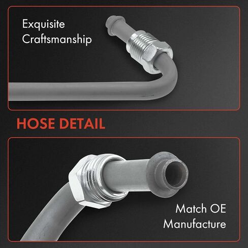 A-Premium Power Steering Hose Pressure & Return Hose Line Assembly Compatible with Chevy Silverado 1500 2500 HD GMC Sierra 1500 HD 2500 3500 3-PC Set in Saudi Arabia