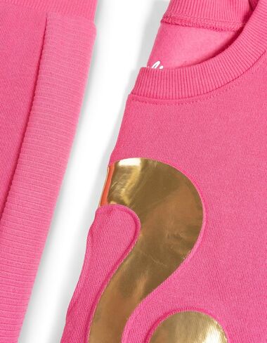 Barbie Girls Fleece Pullover Sweatshirt و Gogger Pants Wound Toddler لأحجام الأطفال الكبيرة (2T - 10-12) in Saudi Arabia