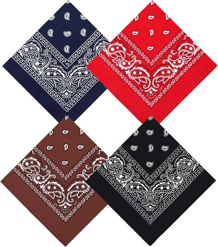 كبيرة 27 "× 27" 100 ٪ من عصابات القطن - مجموعة من 4 in Kuwait