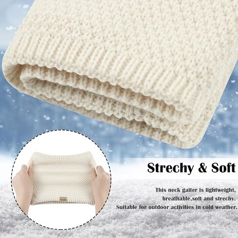 Hyuet Winter Neck Gaiter Men ، Freece Neck Writer Wherproof Face Cover Cover Cover Cover Cover للرجال للنساء التزلج in Saudi Arabia