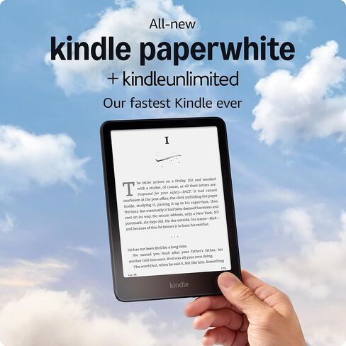 All-new Amazon Kindle Paperwhite (16 GB) – Our fastest Kindle ever, with new 7" glare-free display and weeks of battery life – Black in Kuwait
