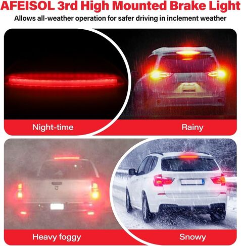 ضوء فرامل ثالث ثالث متوافق مع Renegade 2015-2021 LED المركز الخلفي Stop Lamp 3rd High Hited Brake Light Replacement # 68247167aa in Saudi Arabia