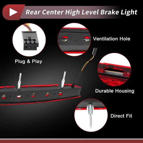 LED ضوء الفرامل الثالث ل BMW E85 Z4 2003-2008 No.63256930246/63-25-6-930-246 Red 3rd Stop Stop Lamp Lave Center Light Level Light 63 25 6 930 246 in Saudi Arabia