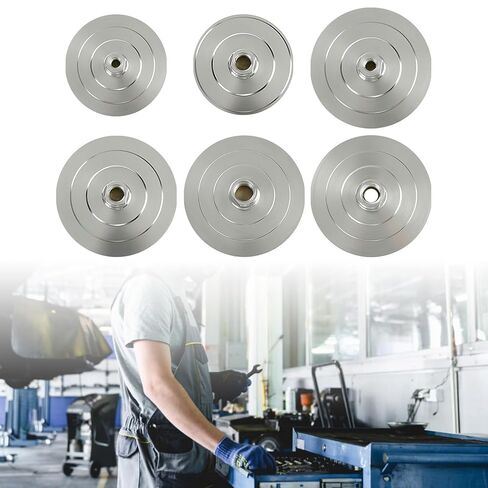 3Inch Strong Suction Backer Pad Aluminum Backing Holder for Polishing Pad 8mm Thickness Polishing (C) in Kuwait