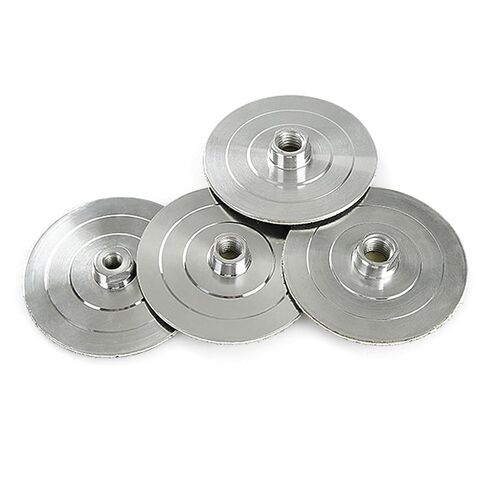 3Inch Strong Suction Backer Pad Aluminum Backing Holder for Polishing Pad 8mm Thickness Polishing (C) in Kuwait