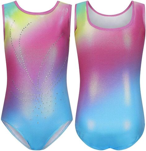 ثياب Valcatch للفتيات الجمباز الرياضي Unitard Biketard Cloths Kids Writbling Dance Dance Dance Dance Wear 5-14y in Kuwait