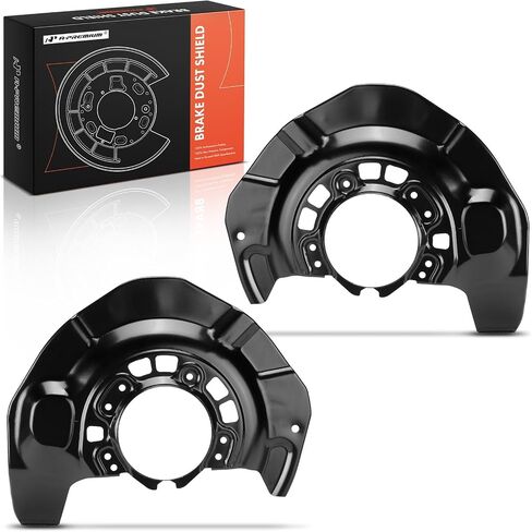 A-Premium Front Driver and Passenger Side Brake Dust Shield Compatible with Toyota and Lexus Models - Highlander 2006-2007, RX350 2007-2009, RX330 2004-2006, RX400h 2006-2008, 2-PC Set in Saudi Arabia